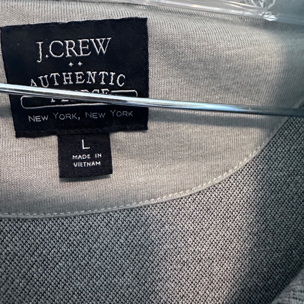 J. Crew Light Gray Pullover - image 2